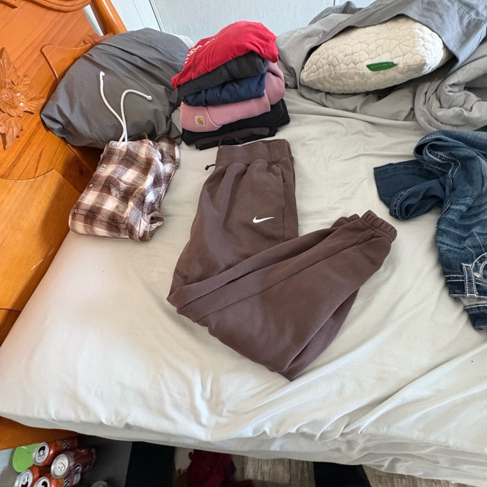 Brown Nike Sweatpants